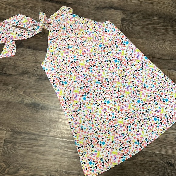 CECE Candy Gems Print Tie Neck Shift
Dress Sz 4 - Picture 10 of 10